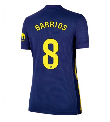 Atletico Madrid Pablo Barrios #8 Seconda Maglia Femmina 2025-26 Manica Corta